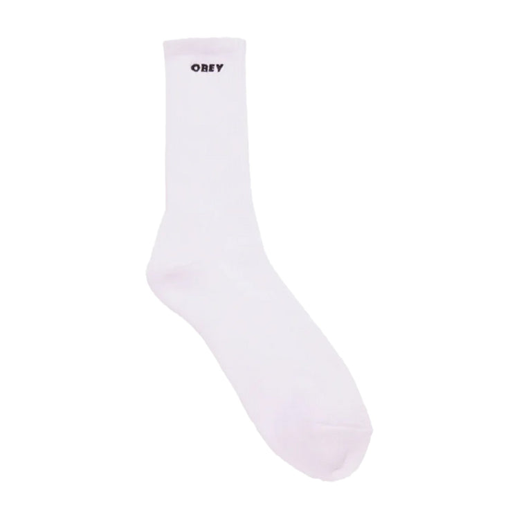 OBEY Bold Socks White 22MA0000035-WHT