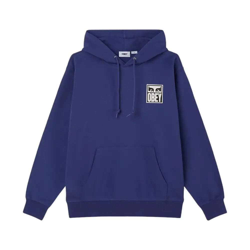 OBEY Eyes Icon 2 Fleece Hoodie Blue 22MC0000094-SIB