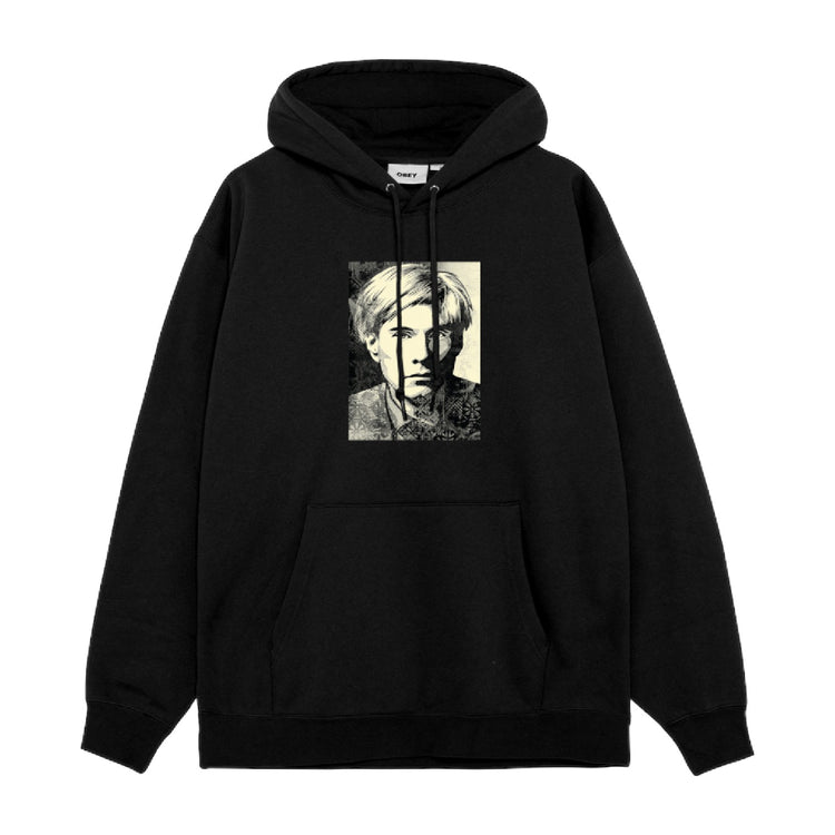 OBEY Warhol Fleece Hoodie Black 22MC0001471-BLK