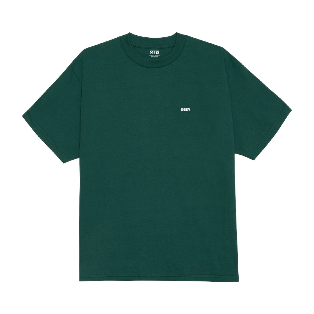 OBEY Art Studio Flowers T-Shirt Green 22MC0001480-RFR