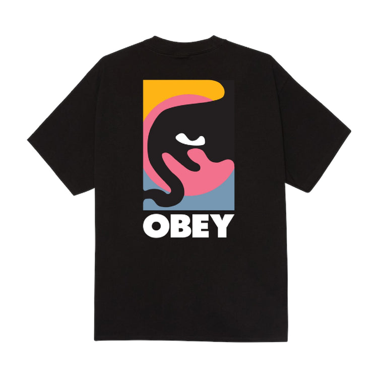 OBEY Quarter Icon T-Shirt Black 22MC0001523-BLK