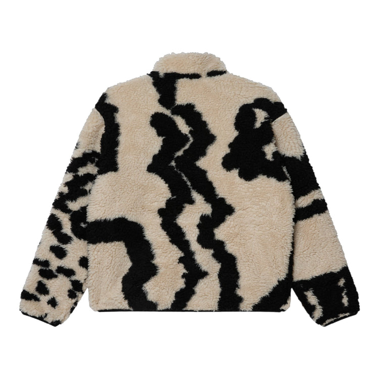 OBEY Shaggy Sherpa Jacket Multi 22MC0001557-CLY