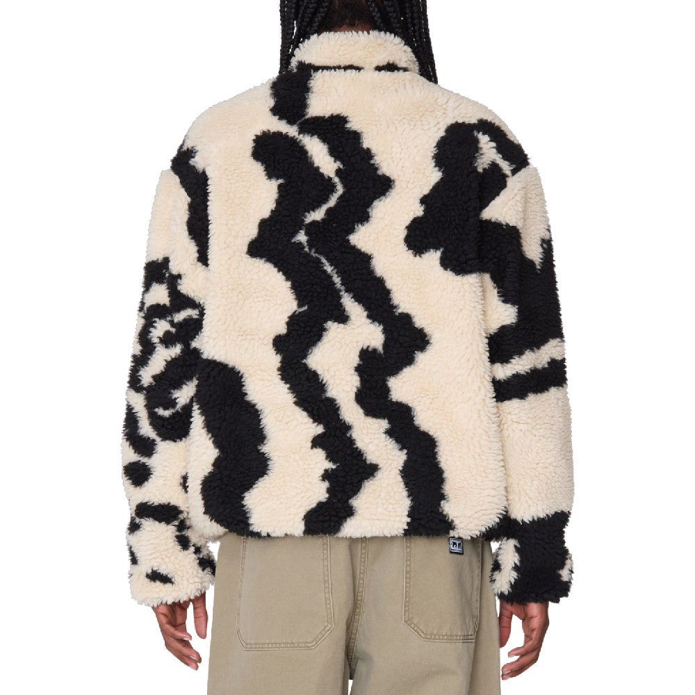 OBEY Shaggy Sherpa Jacket Multi 22MC0001557-CLY