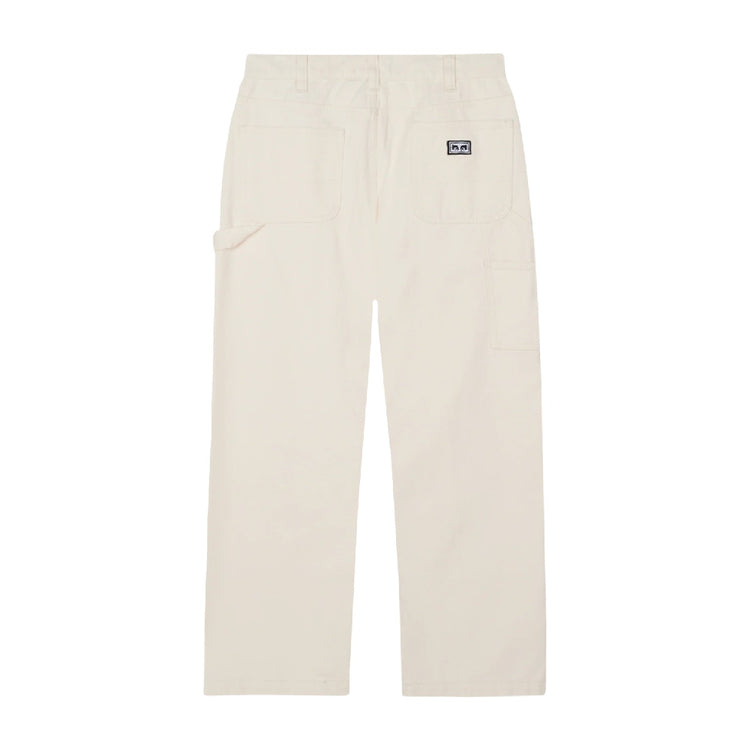 OBEY Bigwig Denim Carpenter Pant White 22UC0000212-WRN
