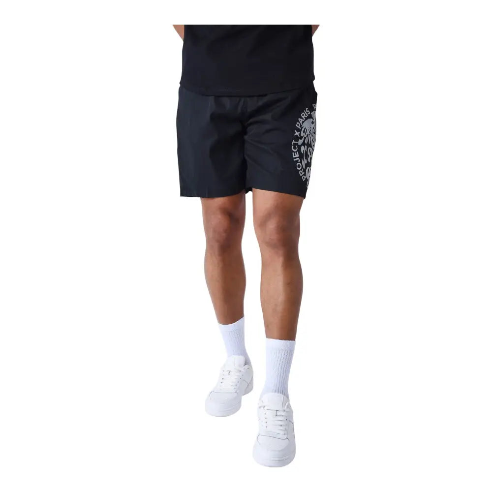 PXP - PROJECT X PARIS Groovy Sun Swim Short Black 2440088-BK