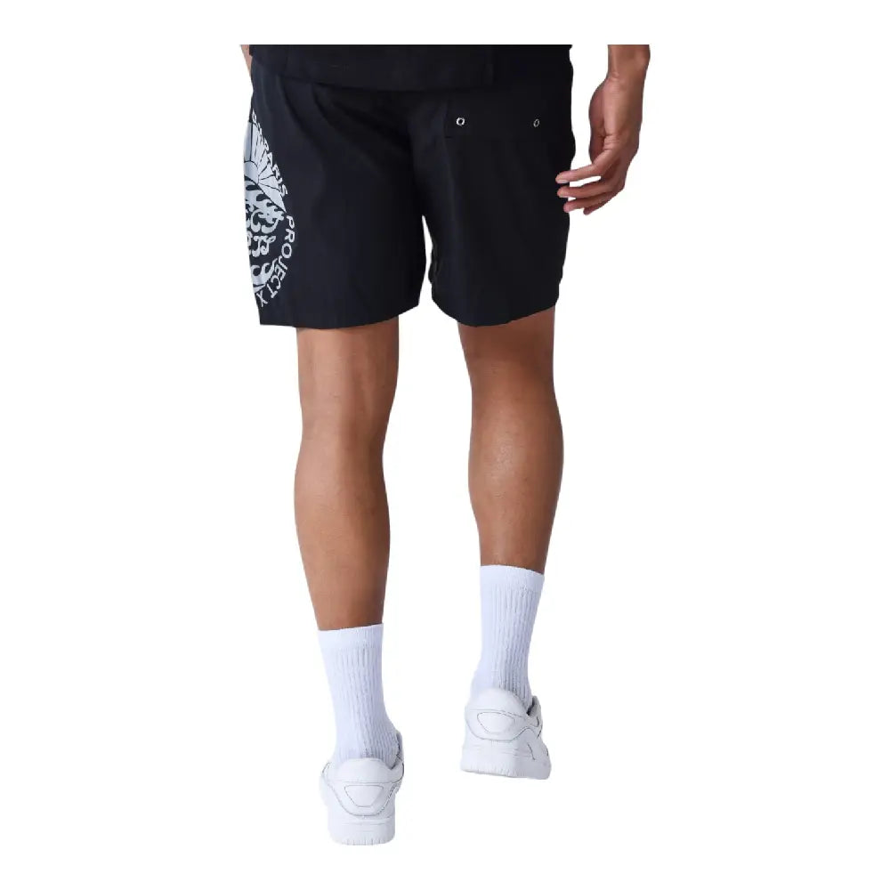 PXP - PROJECT X PARIS Groovy Sun Swim Short Black 2440088-BK