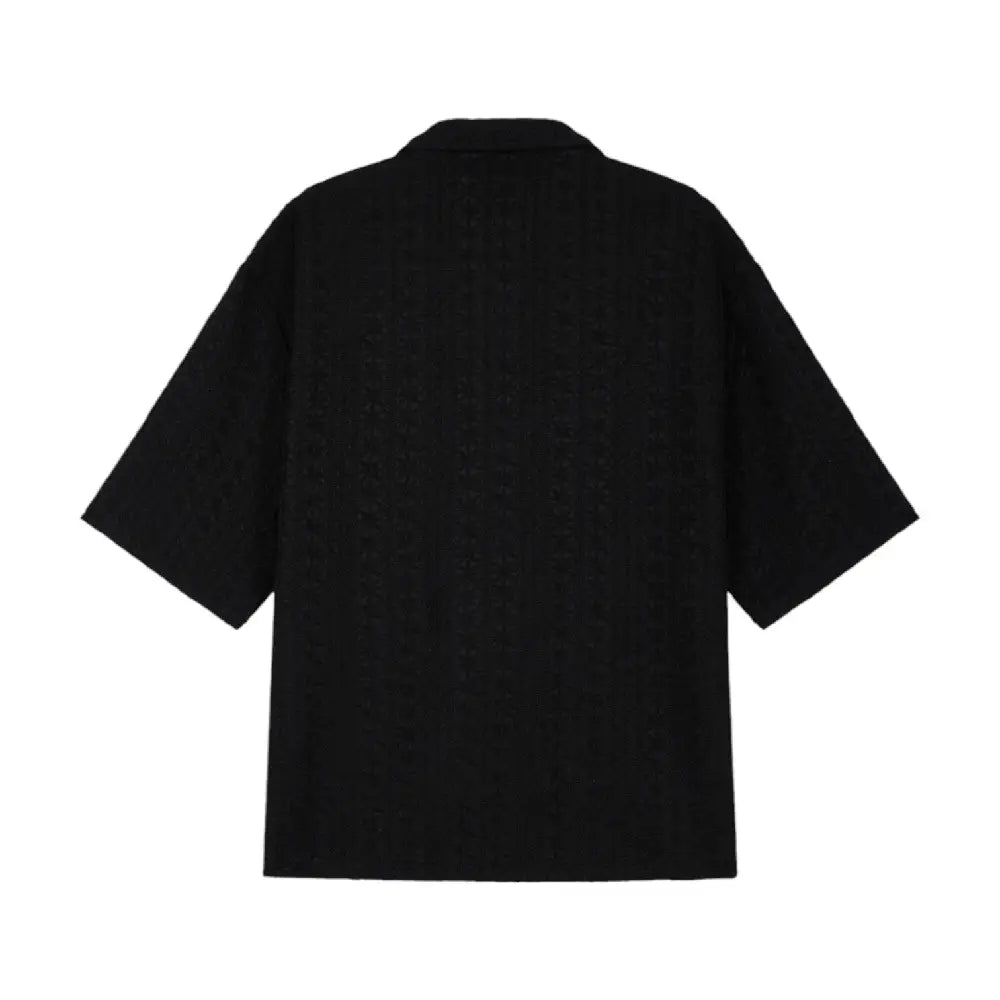 PXP - PROJECT X PARIS Cabana Shirt Black 2510168-BK
