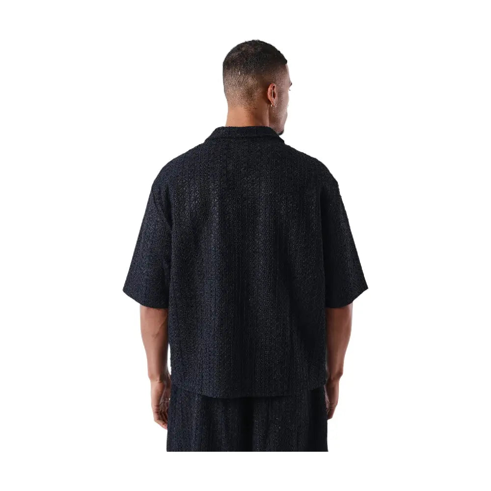 PXP - PROJECT X PARIS Cabana Shirt Black 2510168-BK