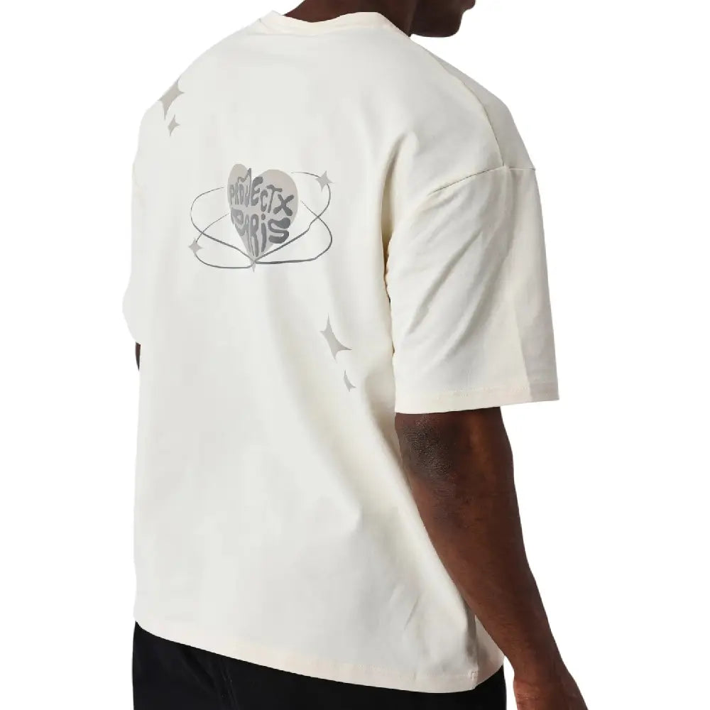 PXP - PROJECT X PARIS Oversized Y2K T-shirt White 2510184-CC