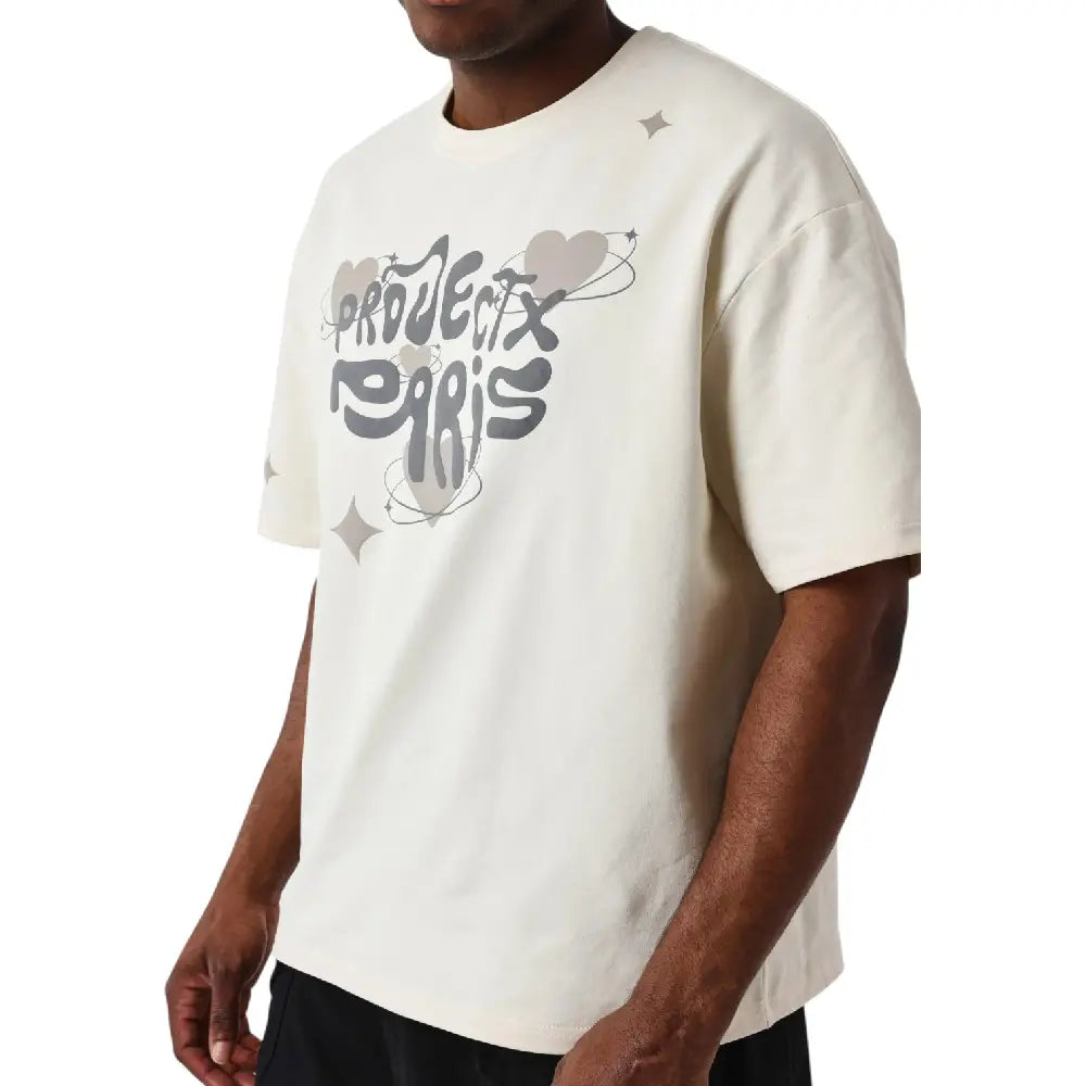 PXP - PROJECT X PARIS Oversized Y2K T-shirt White 2510184-CC