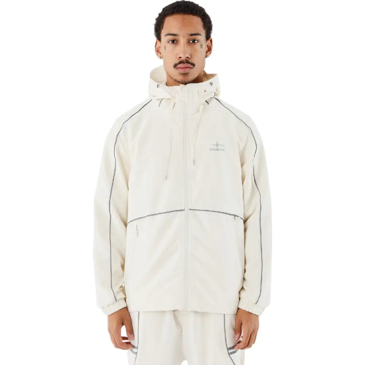 PXP - PROJECT X PARIS Windbreaker Jacket with reflective details White 2533156-CC