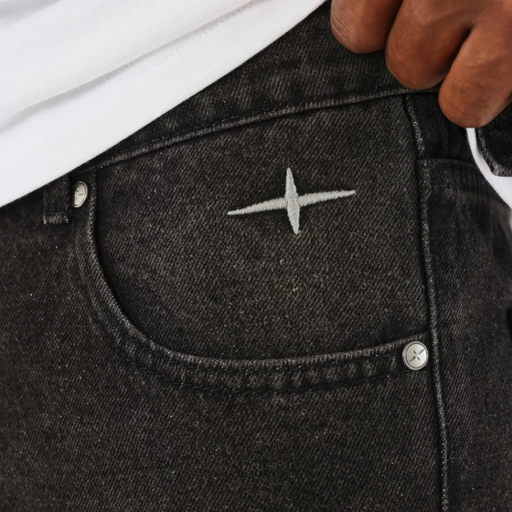 PXP - PROJECT X PARIS Loose Carpenter Jeans Black 2594003-BK