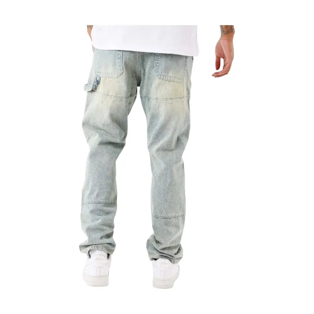 PXP - PROJECT X PARIS Wide-Leg Carpenter Jeans Blue 2594403-BL