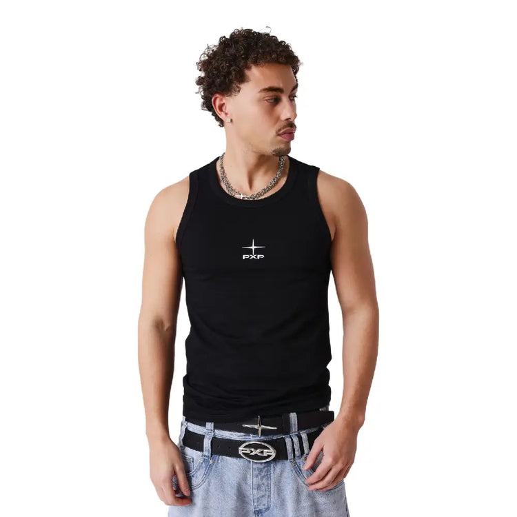 PXP - PROJECT X PARIS Essential Tank Top Black 2611113-BK
