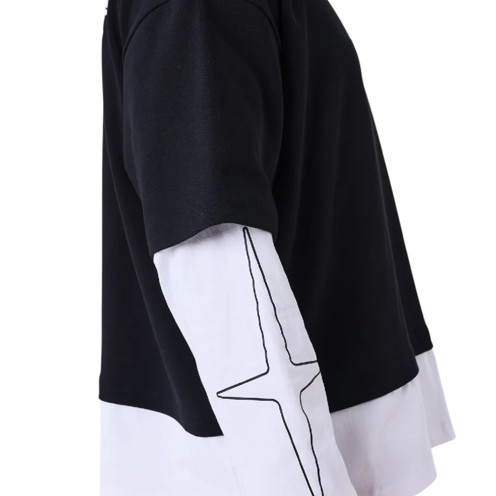 PXP - PROJECT X PARIS Long Sleeve Change The Game T-Shirt Black 2622319-BKW