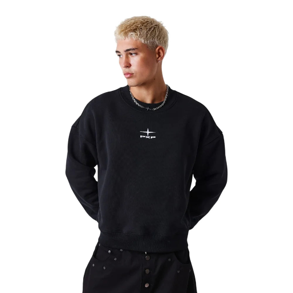 PXP - PROJECT X PARIS Essential Crew Sweat Black 2622332-BK