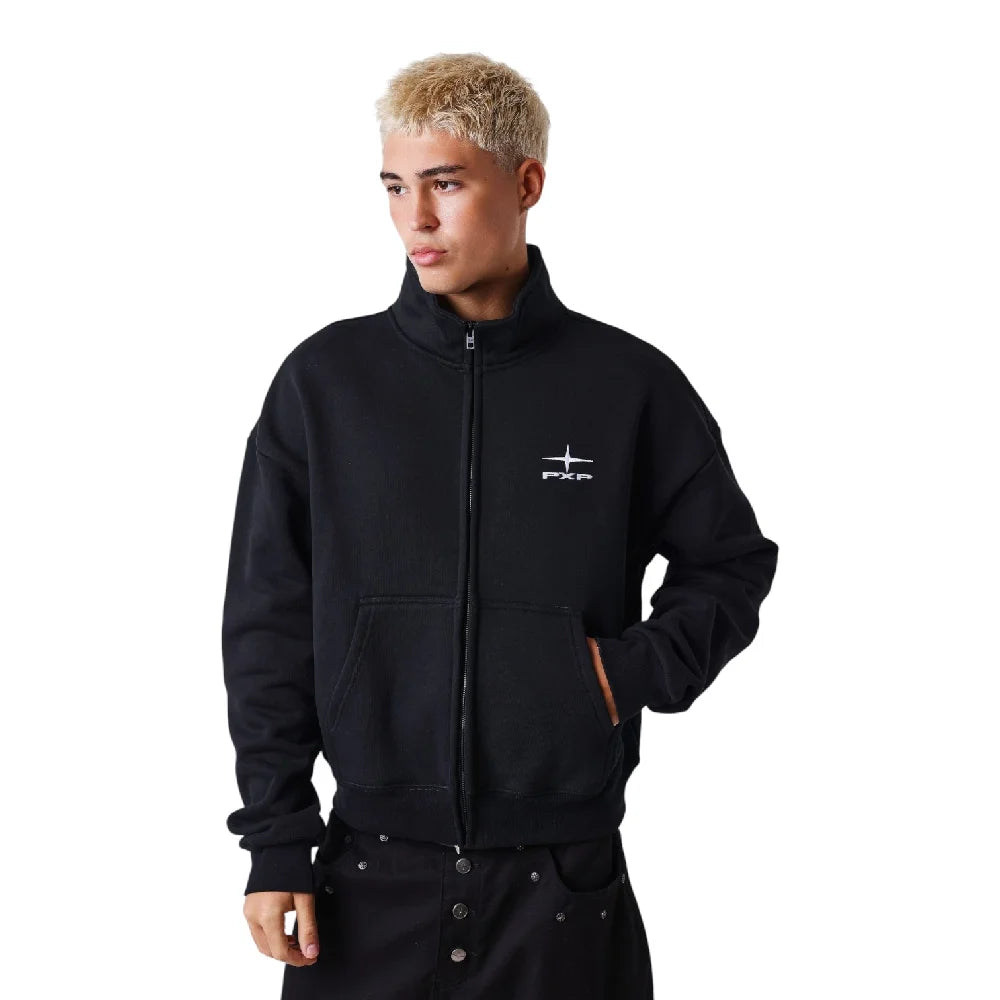 PXP - PROJECT X PARIS Essential Zip-Up Sweat Black 2633209-BK