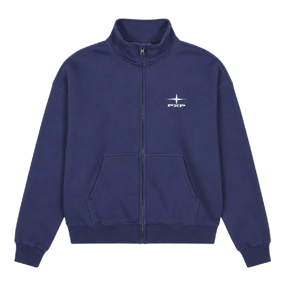 PXP - PROJECT X PARIS Essential Zip-Up Sweat Blue 2633209-BS