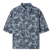 PXP - PROJECT X PARIS Green Rush Short Sleeve Shirt Blue 2693108-BL