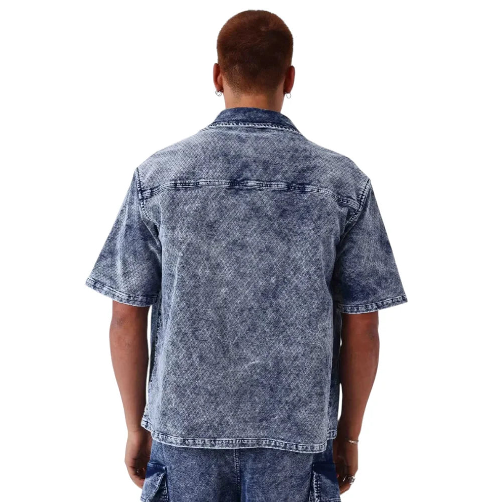PXP - PROJECT X PARIS Denim Shirt Blue 2693109-BL