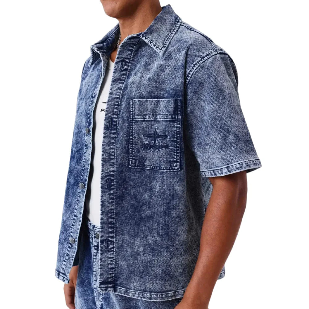 PXP - PROJECT X PARIS Denim Shirt Blue 2693109-BL