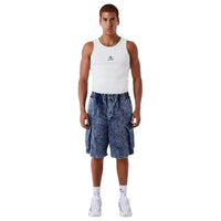 PXP - PROJECT X PARIS Denim Cargo Short Blue 2694109-BL