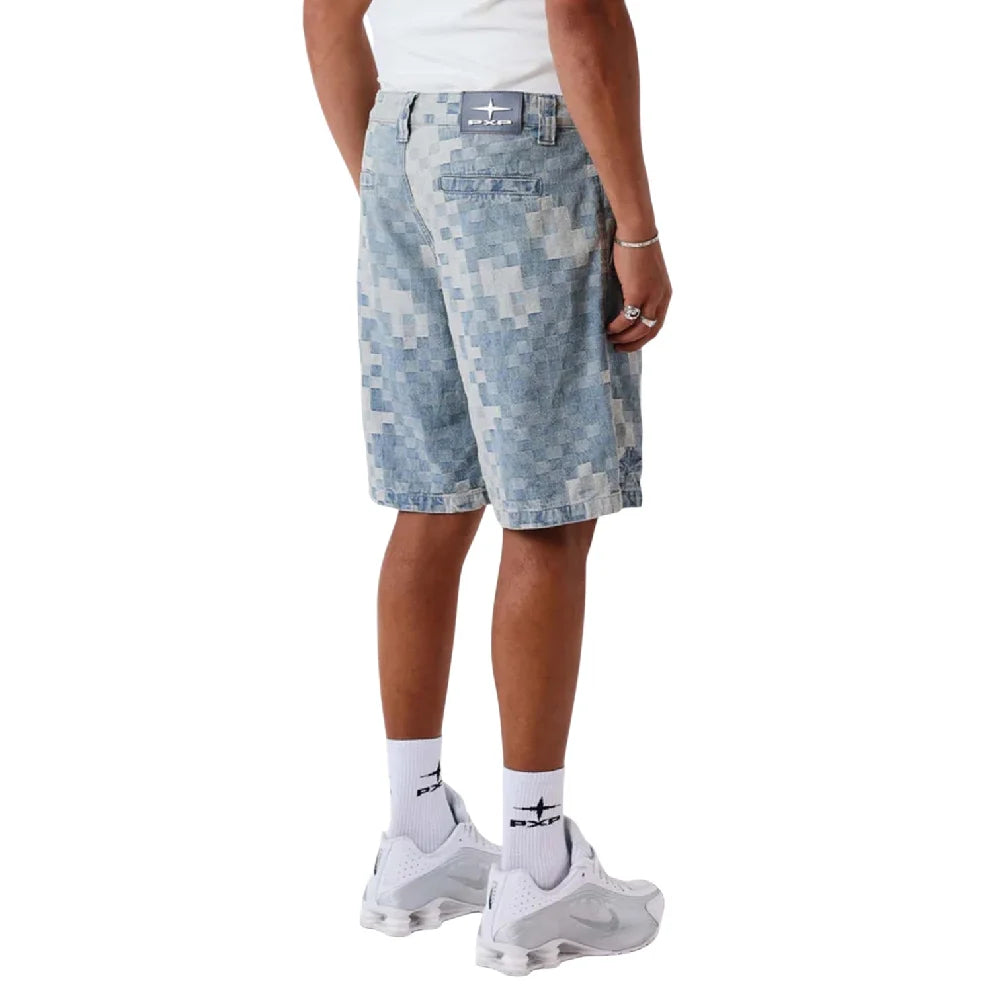 PXP - PROJECT X PARIS Denim Short Light Blue 2694115-LB