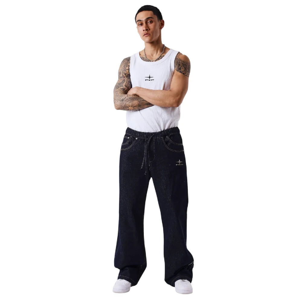 PXP - PROJECT X PARIS Snow Denim Pants Blue 2694127-BL