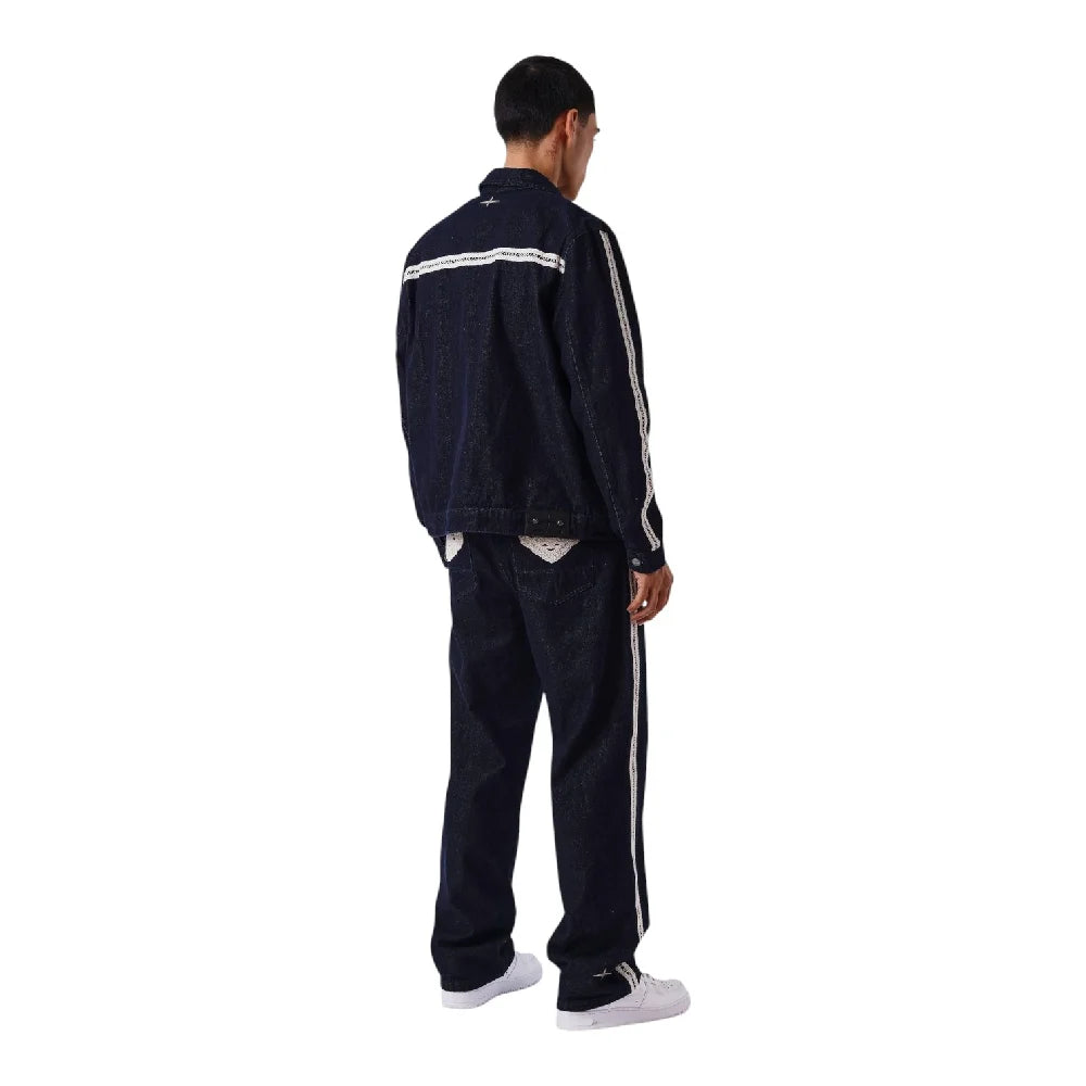 PXP - PROJECT X PARIS Two-Tone Jeans With Crochet Details 2694134-JB