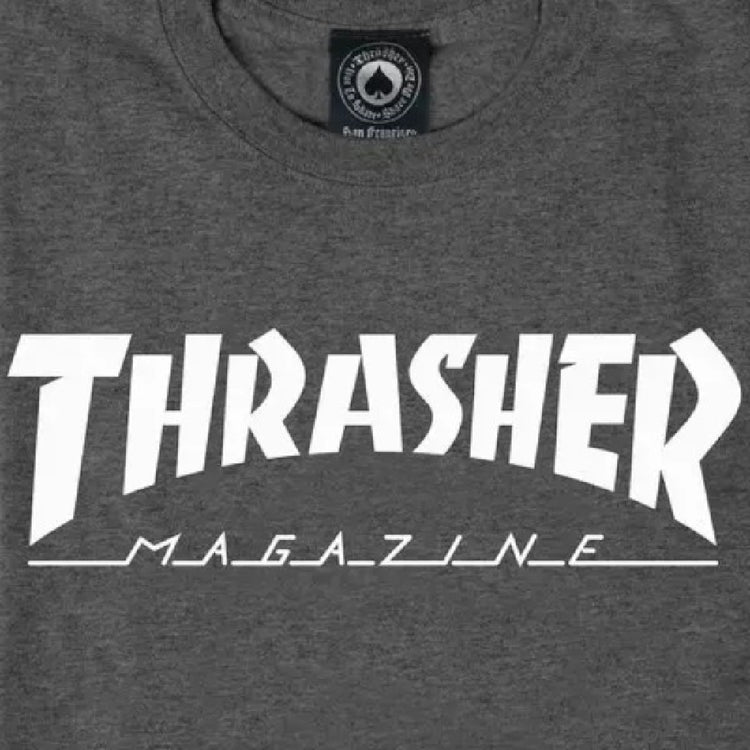 THRASHER SKATE MAG 311027-DARK HEATHER
