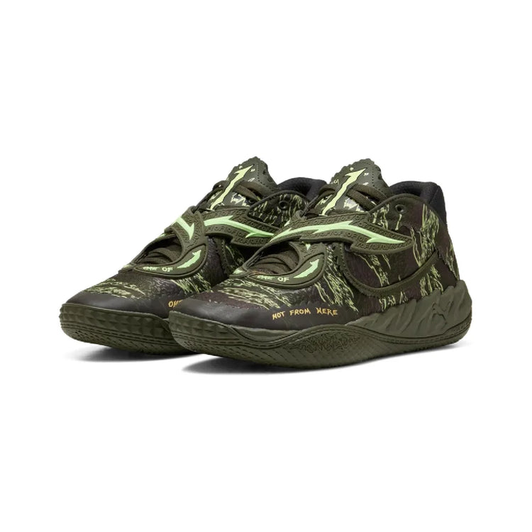 PUMA MB.05 Camo Green Sneakers 312795-01