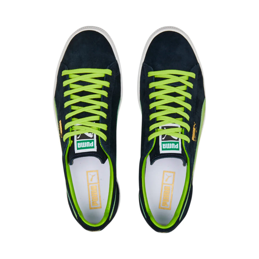 PUMA Clyde Clydezilla MIJ,PUMA Navy-Lim 390085-02