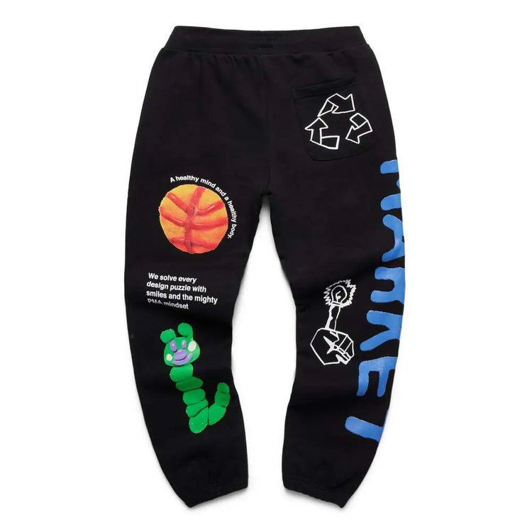 CHINATOWN MARKET SMILEY COLLAGE SWEATPANTS 395000547