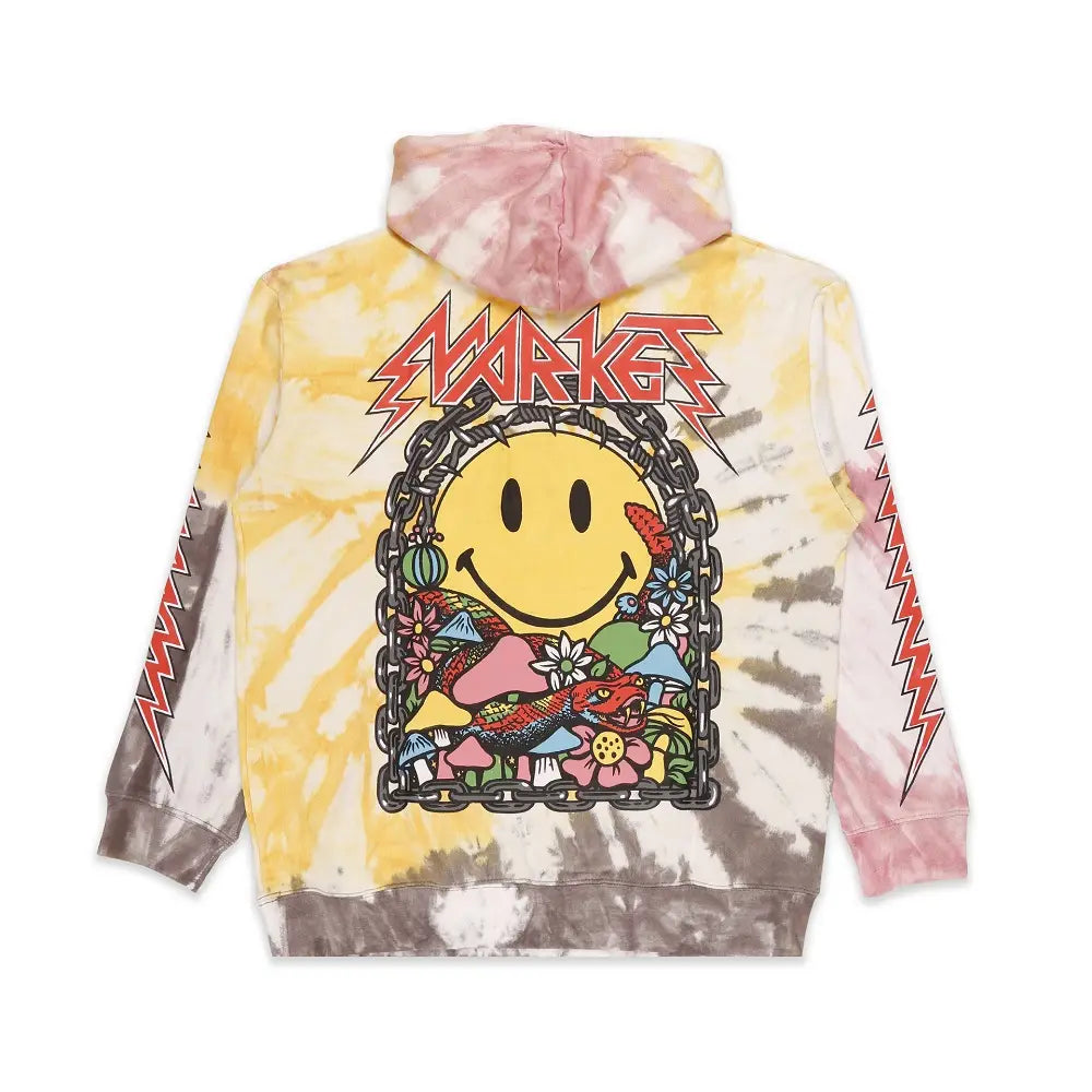 CHINATOWN MARKET IRON MARKET TIE-DYE HOODIE 397000372