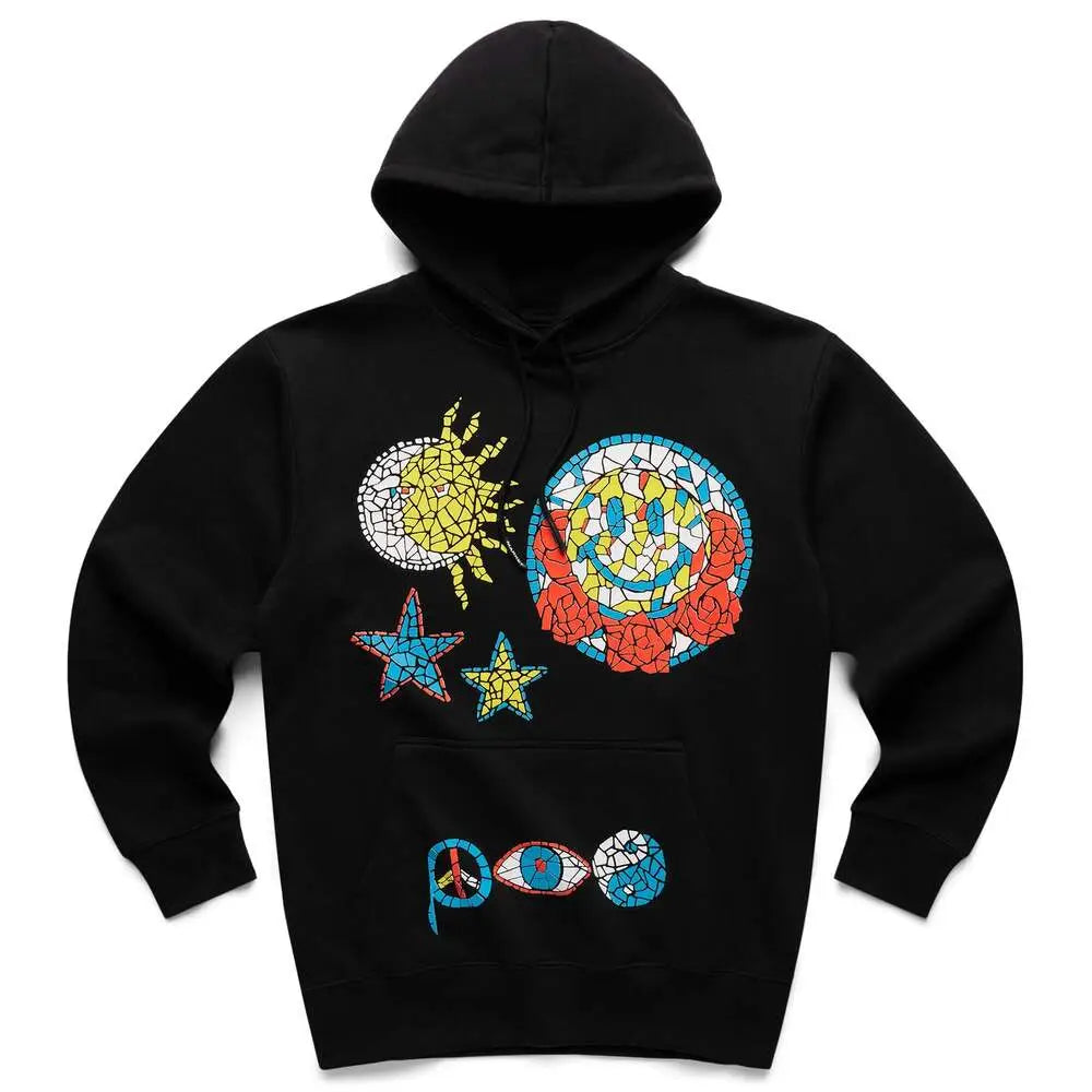 CHINATOWN MARKET SMILEY MARKET MOSAIC HOODIE 397000393