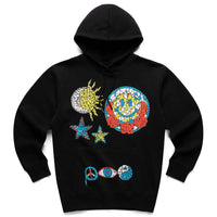 CHINATOWN MARKET SMILEY MARKET MOSAIC HOODIE 397000393