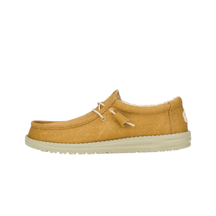 HEY DUDE Wally Stretch Canvas Cumin Brown 40700-2HV