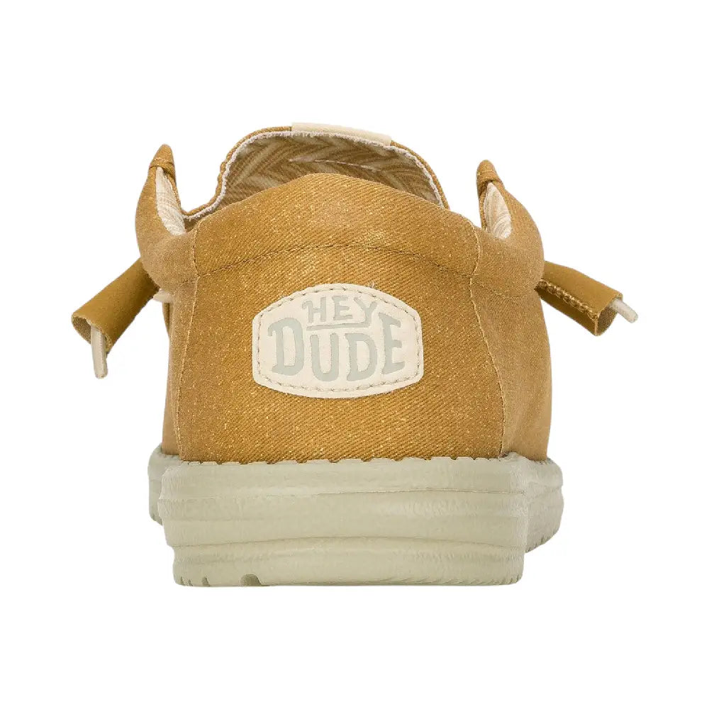 HEY DUDE Wally Stretch Canvas Cumin Brown 40700-2HV