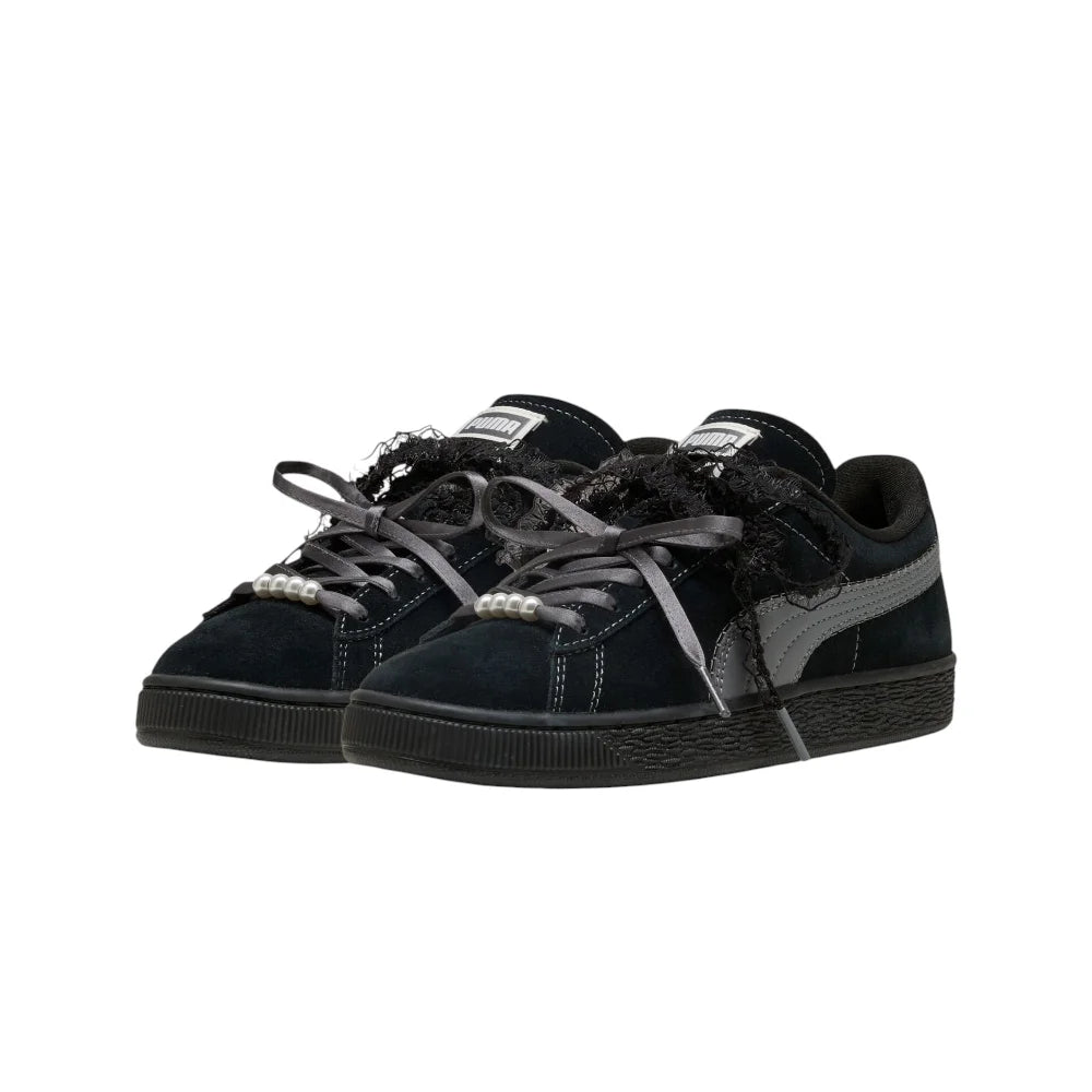 PUMA Suede Bloom Black Sneakers 408330-03