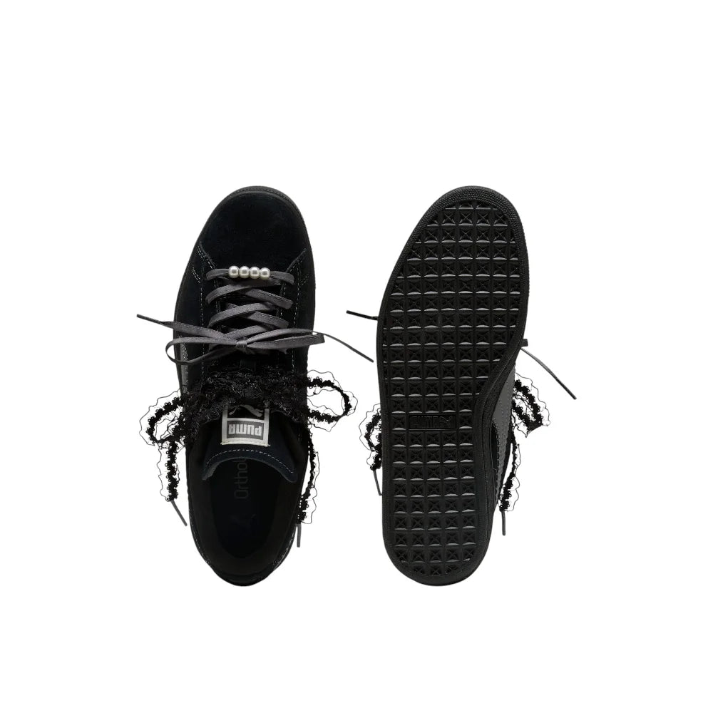 PUMA Suede Bloom Black Sneakers 408330-03