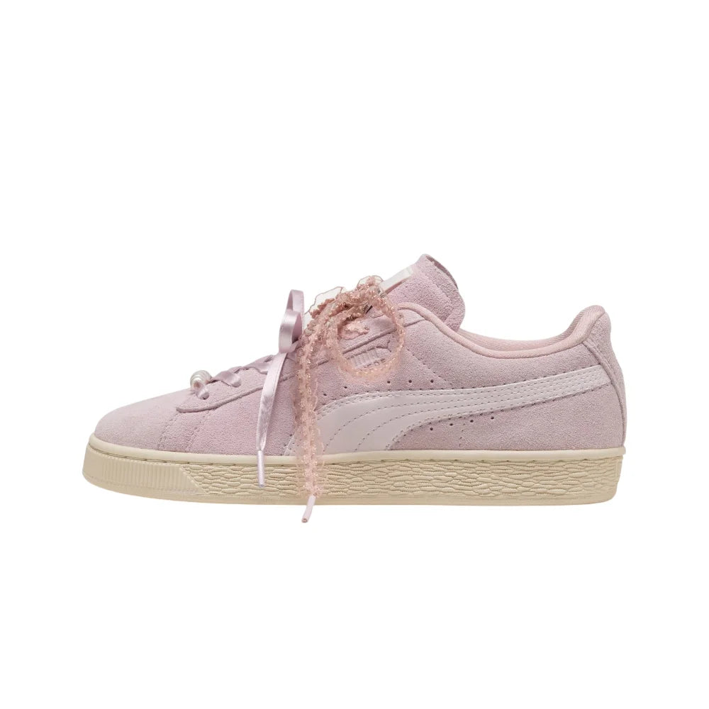 PUMA Suede Bloom Pink Sneakers 408330-05