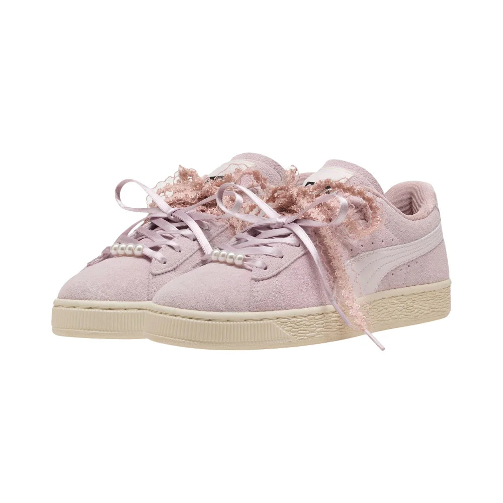 PUMA Suede Bloom Pink Sneakers 408330-05