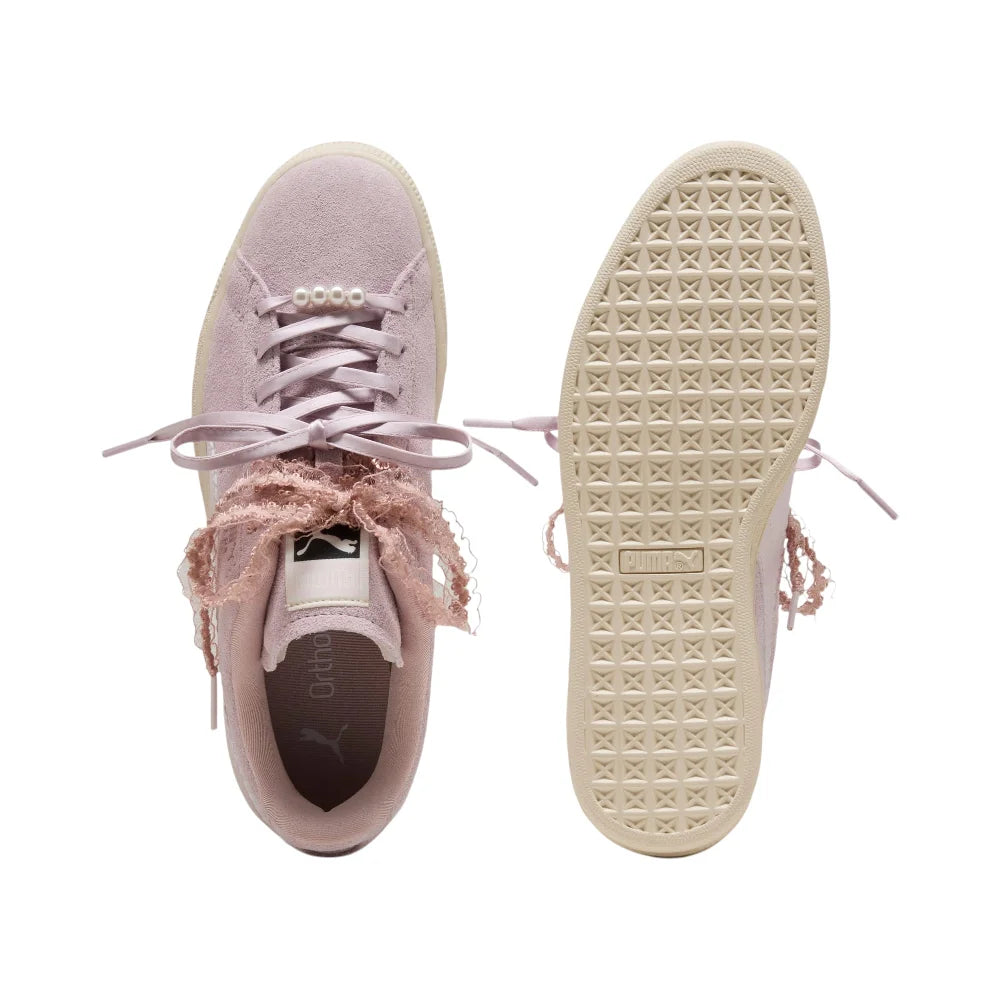 PUMA Suede Bloom Pink Sneakers 408330-05