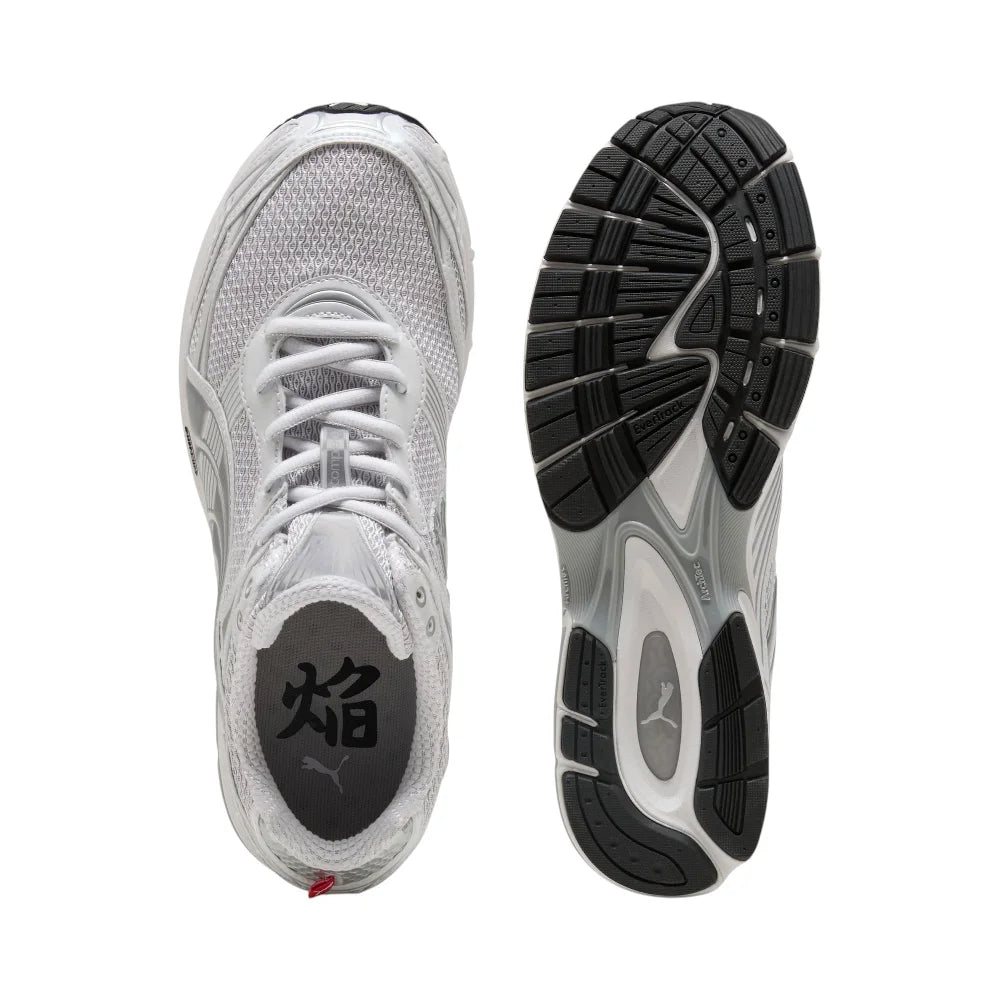 PUMA Homura OG+ White Ash Gray Sneakers 409125-09