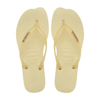 HAVAIANAS Slim Split Flip Flops Beige 4150398-9256