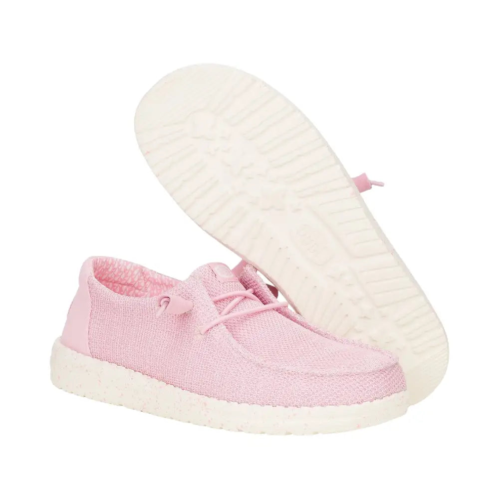 HEY DUDE Wendy Stretch Sox Pink 41878-6XX