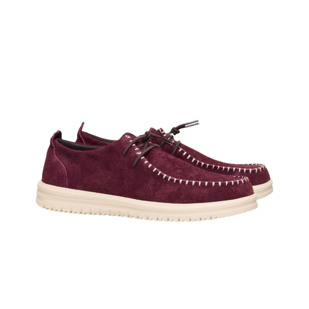 HEY DUDE Wally NXT Moc Shoes Purple 43772-5CE