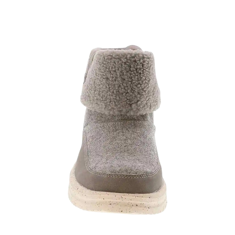 HEY DUDE Camden Cuff Wool Boot Cozy Grey 44273-030