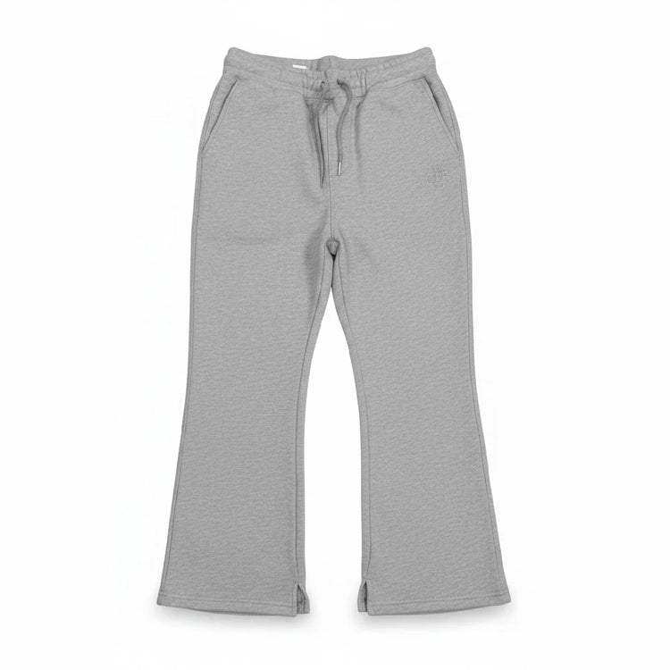 GARMENT WORKSHOP Heather Grey Flare Sweatpant 4444-001