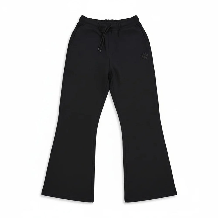 GARMENT WORKSHOP Heather Grey Flare Sweatpant 4444-003